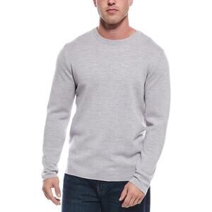 Christian Lacroix Sweater Men’s Gray 100% Extrafine Merino Wool Soft S
